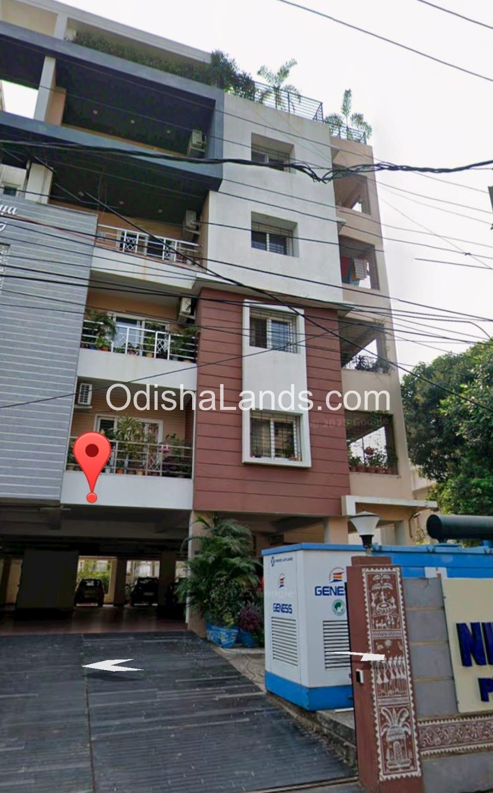 3 bhk sapcious fully furnished apartment for sale in BJB Nagar.